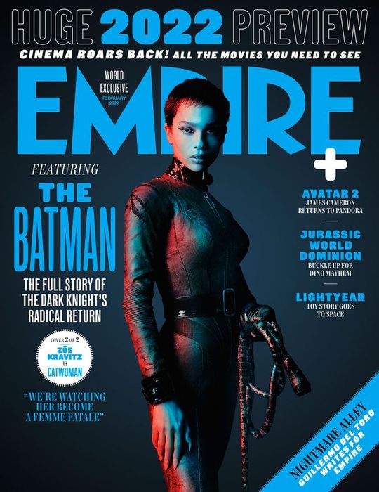 Empire cover with Catwoman.
