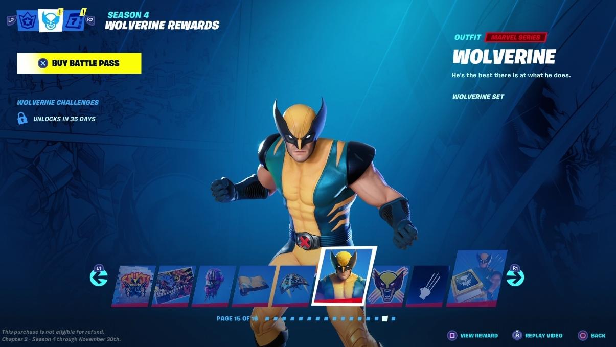 Fortnite Chapter 2 Season 4: Wolverine Skin - Release Date, How To ...