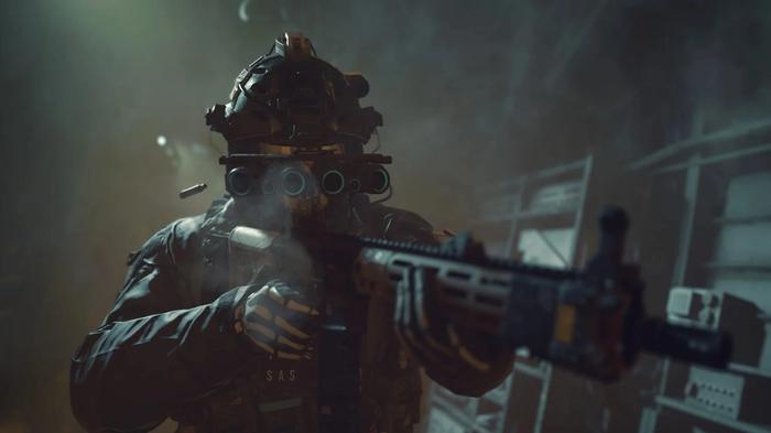 Image showing Modern Warfare 2 player holding assault rifle