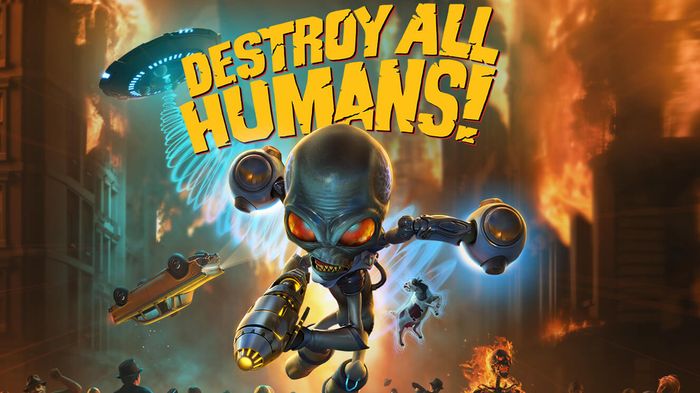 Destroy all humans cover art.