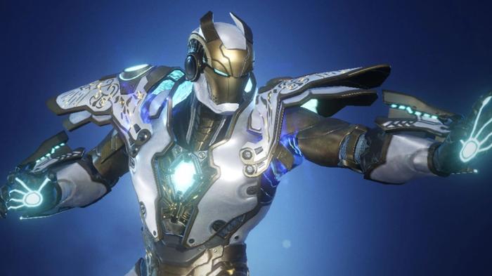 The Rise of the East costume is one of the best for a Marvel Future Revolution Iron Man PVP build.