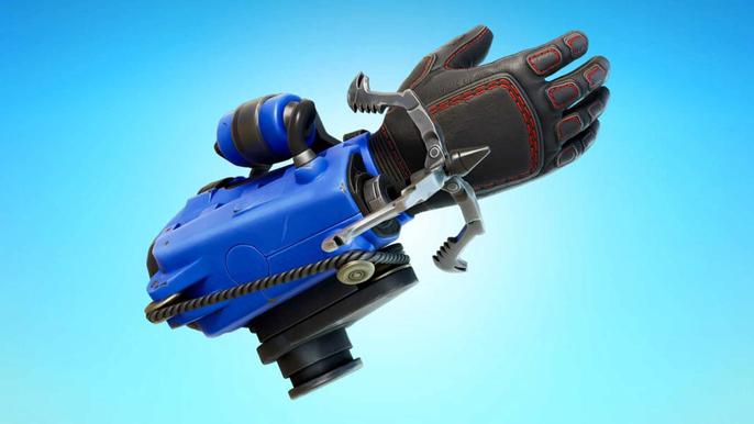 Image of a Grapple Glove in Fortnite.