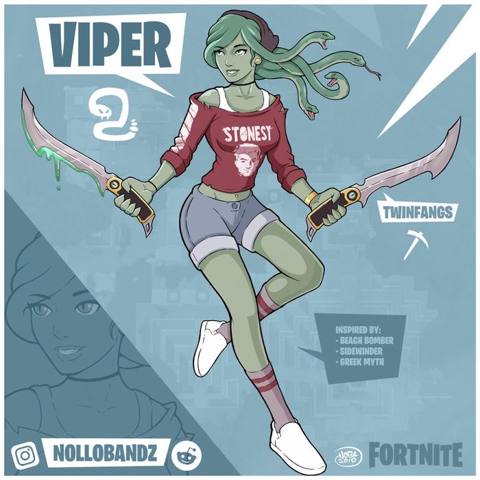 Fortnite Viper concept