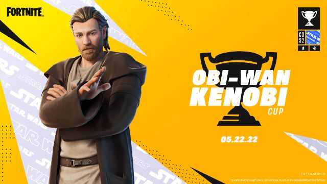 Image showing the Fortnite Obi-Wan Kenobi Outfit and Cup