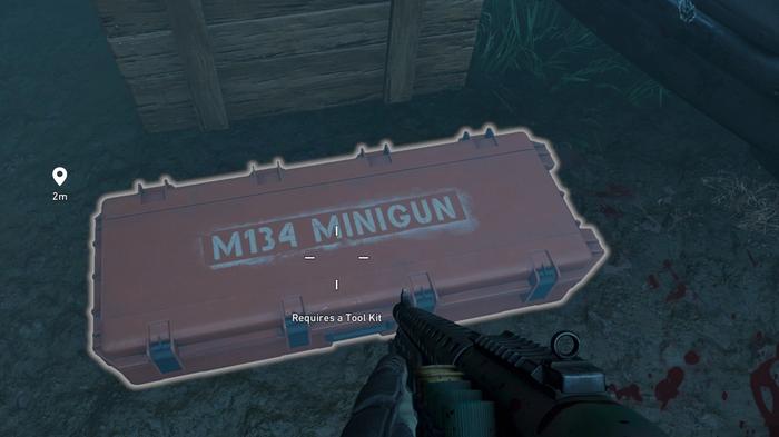Back 4 Blood Minigun crate