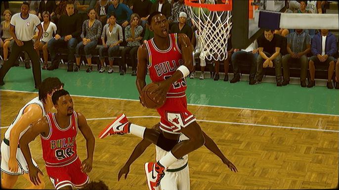 A screenshot from NBA 2K23.