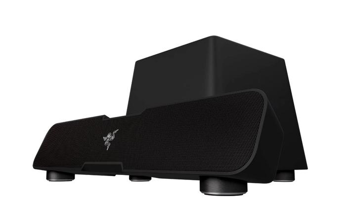 Best soundbar Razer, two speakers in black