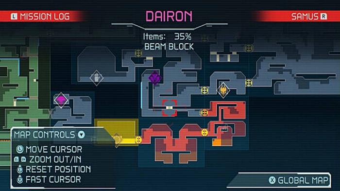Metroid Dread Dairon heat zone