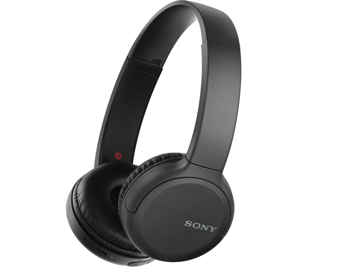 best budget wireless headphones, product image of black headphones