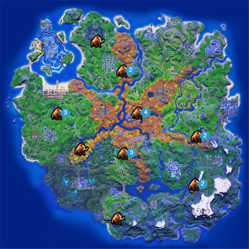 How to Hunt a Boar in Fortnite: Boar Locations