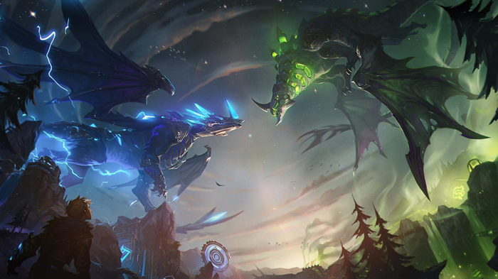 Banner for League of Legends's preseason 2023 jungle changes with chemtech drake