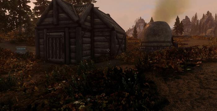An image of one of the homes added by the Skyrim real estate mod.