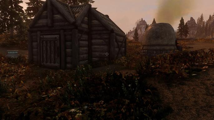 An image of one of the homes added by the Skyrim real estate mod.