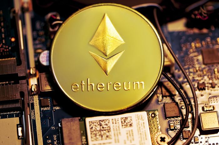 Ethereum token on a GPU for mining cryptocurrency.