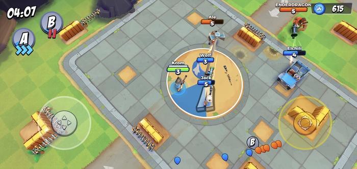Capturing a checkpoint in Boom Beach: Frontlines