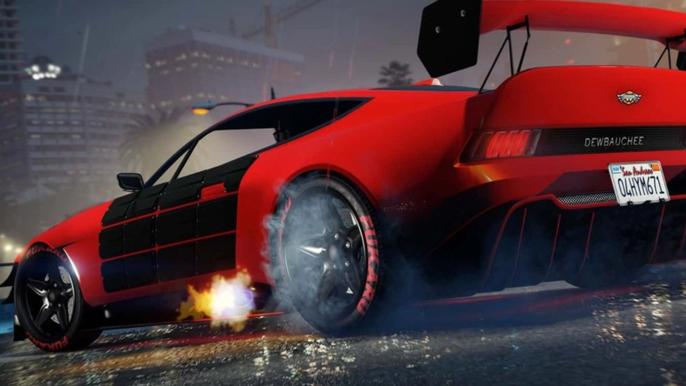 GTA Online The Contract DLC Update Dewbauchee Champion Car Teaser Artwork