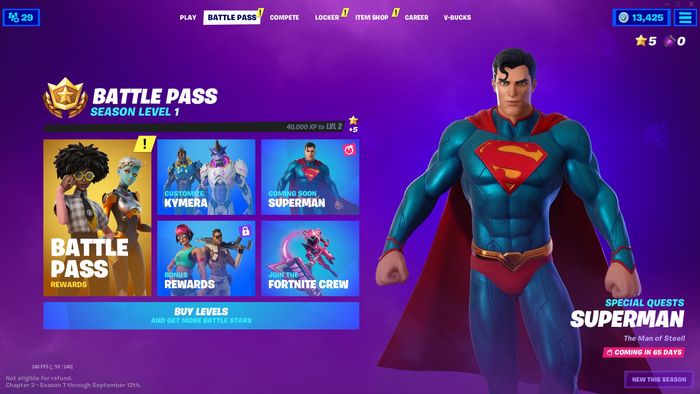 How To Unlock Superman And All Cosmetics In Fortnite Season 7