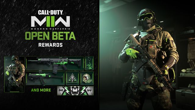 Image showing the Modern Warfare 2 beta rewards