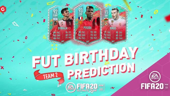 Fifa Fut Birthday Team 2 Player Predictions Cards And Upgrades