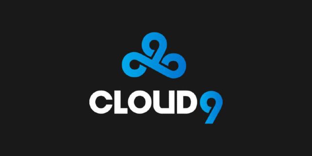Cloud9 esports organisation logo on black background