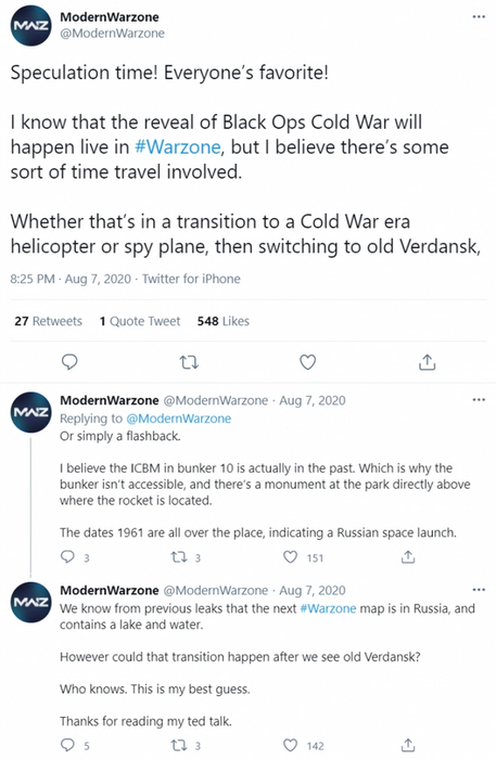 Warzone Time Travel Theory