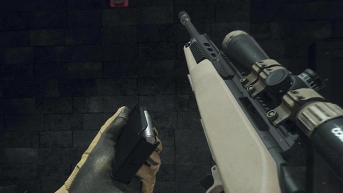 Modern Warfare 2 LA-B 330 sniper rifle