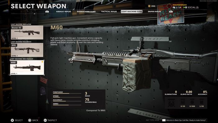 Best M60 Loadout & Attachments for Warzone Pacific.