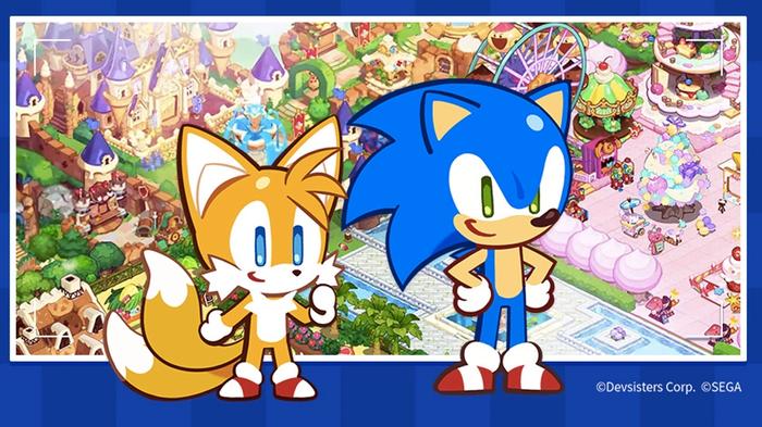 Image of Tails and Sonic in Cookie Run: Kingdom.