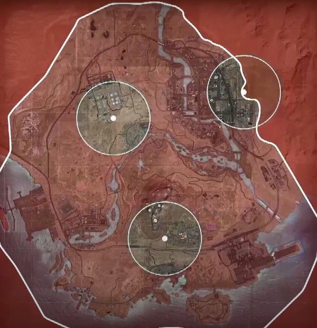 Warzone 2 circle collapse on Al Mazrah map