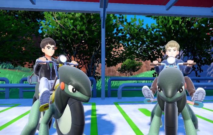 picture of multiplayer in pokemon scarlet and violet