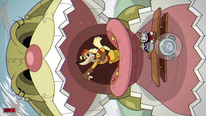 The Howling Aces phase 3 in Cuphead: The Delicious Last Course.