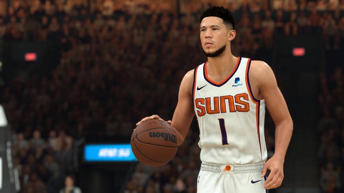 Image of a basketball player in NBA 2K23.