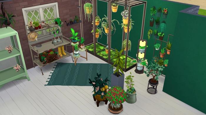 Blooming Rooms Kit in Sims 4
