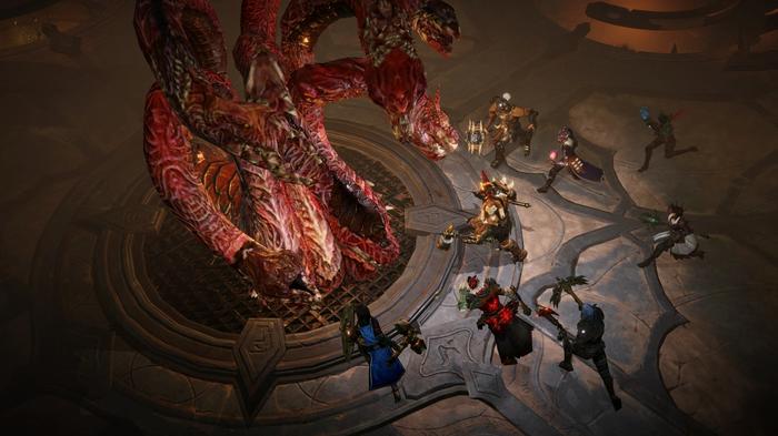 Diablo Immortal gameplay on mobile
