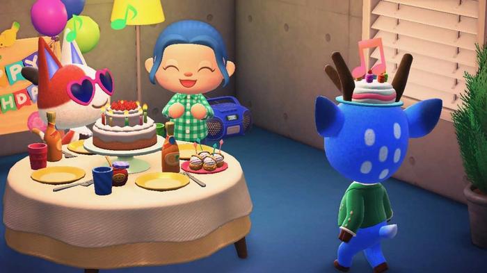 Animal Crossing New Horizons Bam Birthday Party November 7