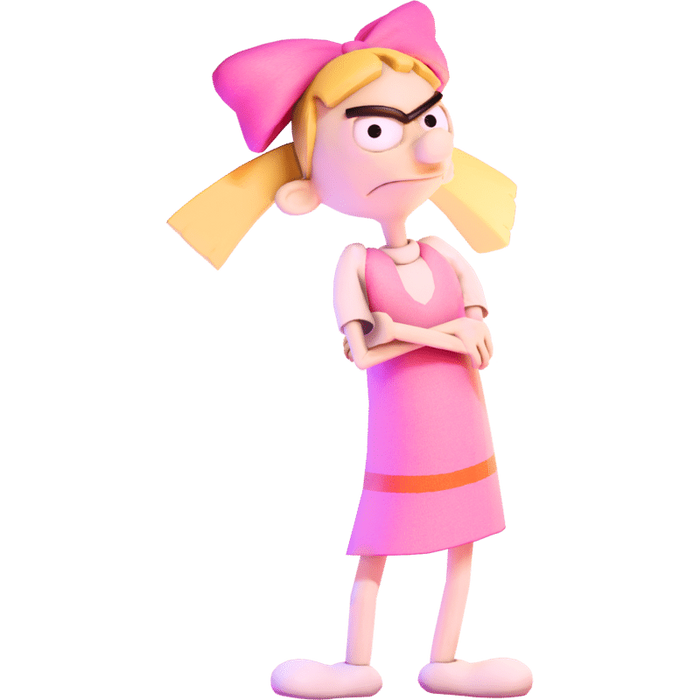 Helga returns as one of the Nickelodeon All Star Brawl voice actors.