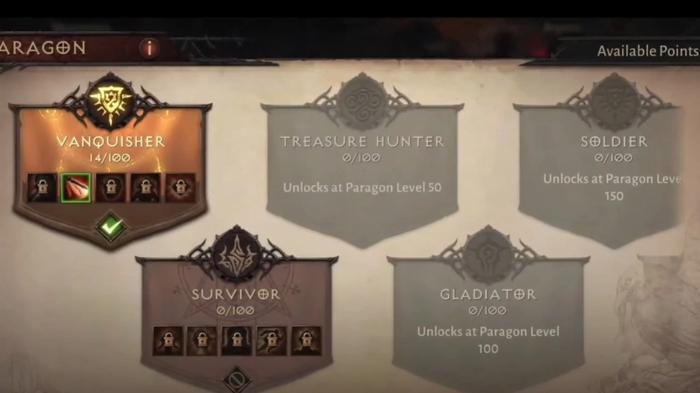 The Diablo Immortal Paragon system differs from the one in past games.