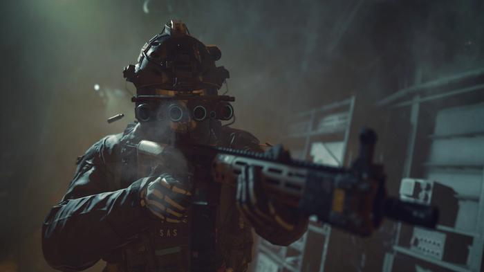 Image showing Modern Warfare 2 soldier holding gun