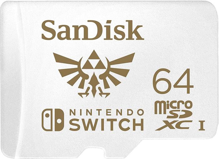 SanDisk micro SDXC  Zelda Themed