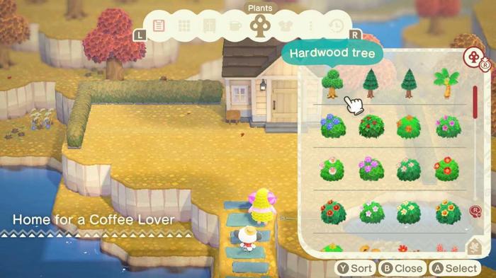Animal Crossing New Horizons Happy Home Paradise Placing Trees and Plants