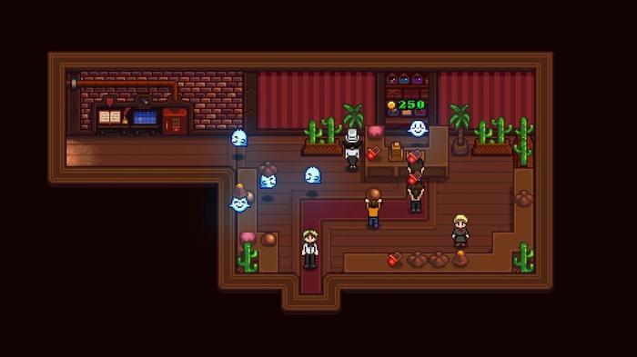 Image of a cabin in Haunted Chocolatier.