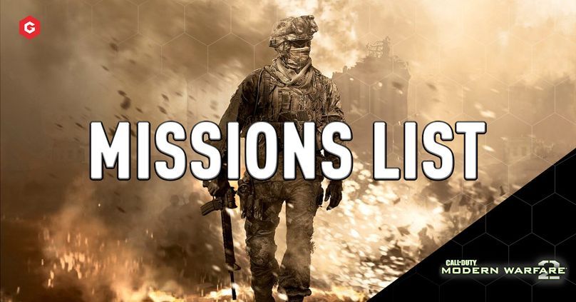list of cod 4 modern warfare campaign missions