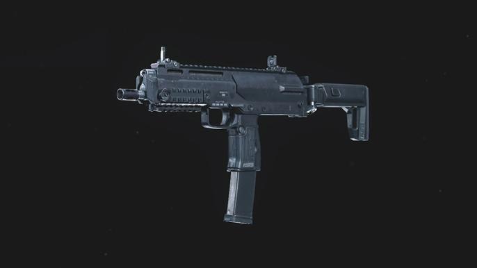 Image showing MP7 from Call of Duty Warzone on a black background