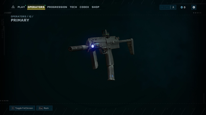 The MP7 in Rainbow Six Extraction.