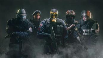 Image showing Rainbow Six Siege Operators standing in front of black background