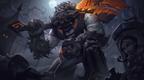 Trundle's Fright night skin in league of legends