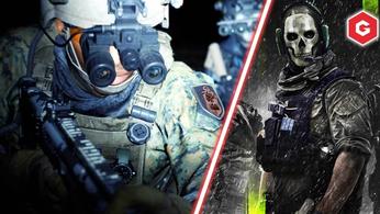 Image showing Modern Warfare 2 night vision goggles and Ghost