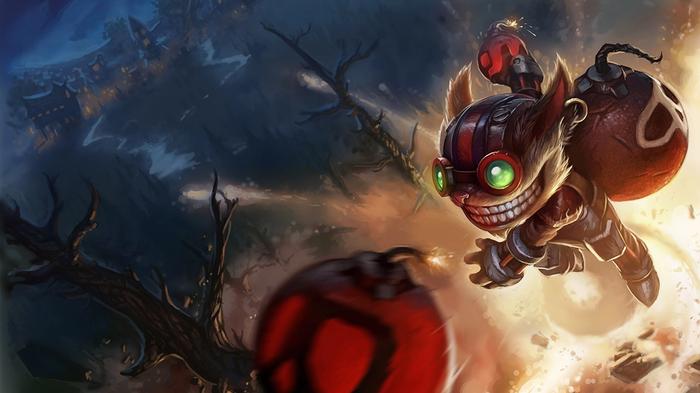 Ziggs is one of the best mid champions on the Wild Rift tier list.