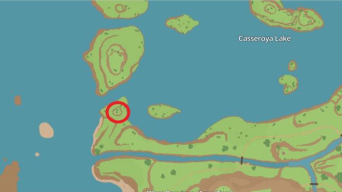 Fourth Green Stake location in Pokemon Scarlet and Violet.