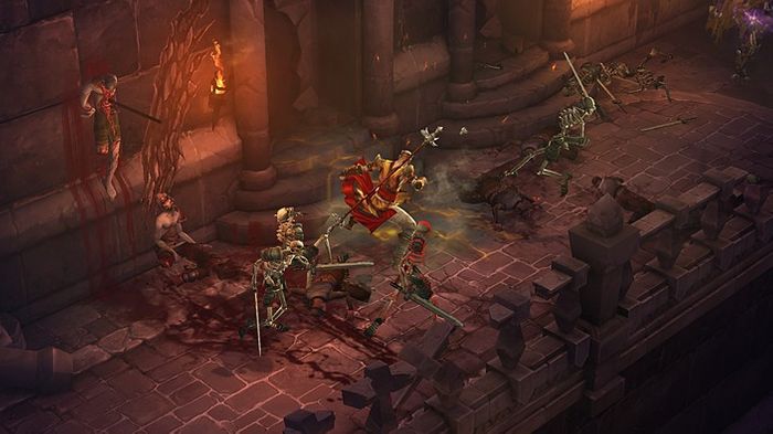 Diablo 3 image showing Crusader class
